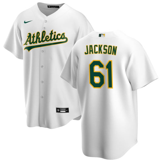 Zach Jackson Oakland Athletics Nike Home Replica Jersey - White